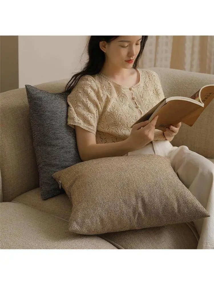 

Vintage Style Sofa Pillow Bedroom Window Decorative Cushion Luxury Feel Living Room Decor Wabi Sabi Minimalist Pillow