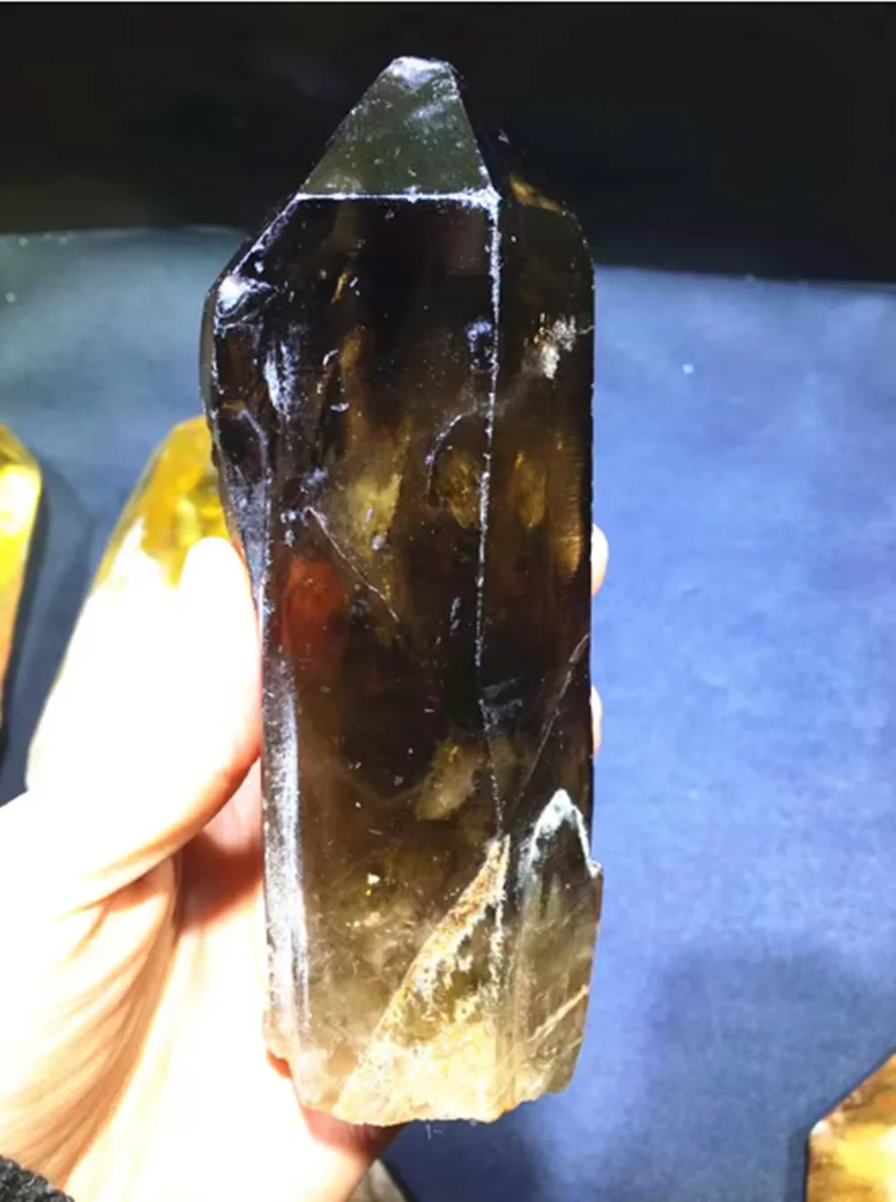 

Натуральный кварцевый хрустальный топаз, оригинальное украшение из камня для украшения дома. Чакры Чакры