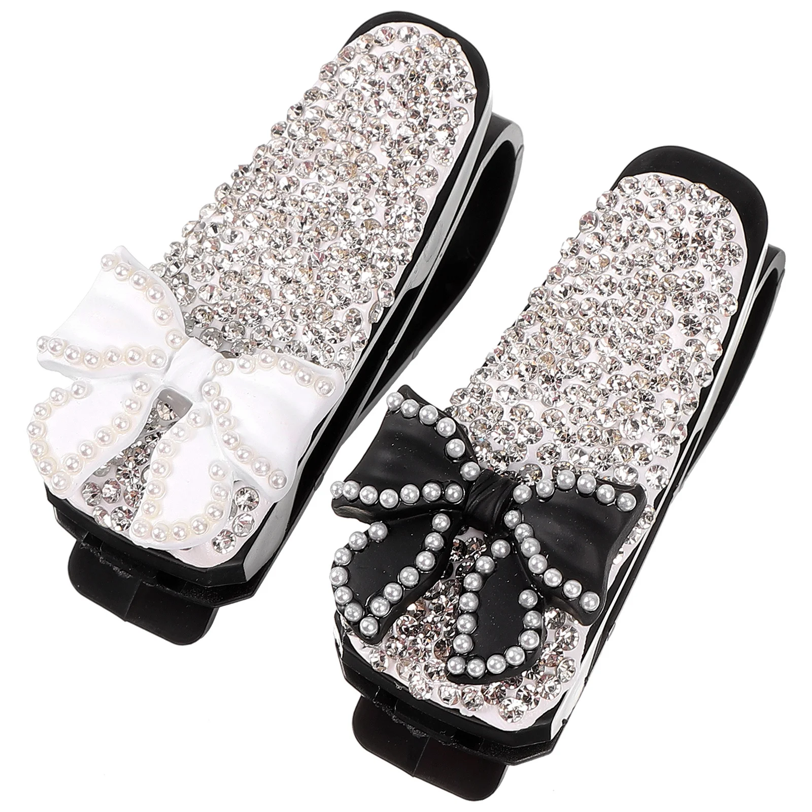 

2 шт. универсальный органайзер с зажимом для очков, маленький, легкий, простая установка, вмещает карты, билеты, прочные очки без повреждений