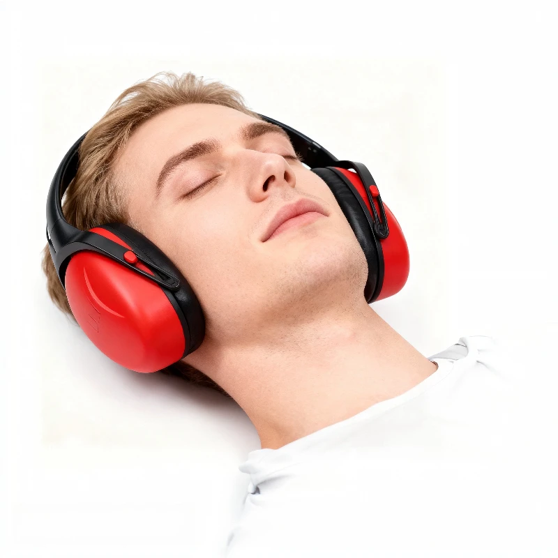 سماعات رأس مضادة للضوضاء لحماية الأذن، سماعات رأس للحماية من الضوضاء، عازلة للصوت وإلغاء الضوضاء، حماية من ضوضاء الأذن
