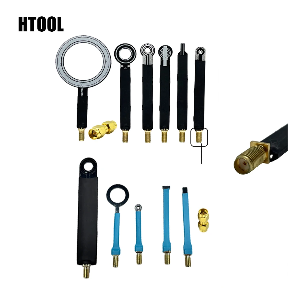 HTOOL HT03 9KHz-3GHz HT08 9KHz-7GHz Near Field Probe Kit EMI EMC RE CE Test Locate Interference Work on Receivers SA6