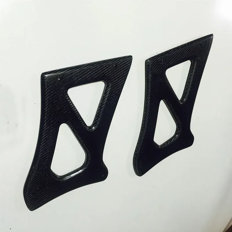 For Lancer Evolution X Evo X Evo 10 VC Euro Style GT Spoiler Stand Carbon Fiber CF view 3