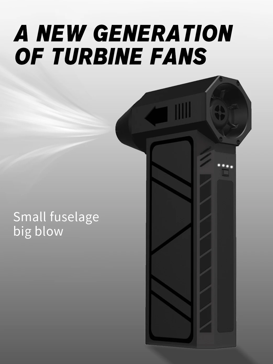 

Turbo Jet Fan 130000 RPM Violent Turbine Fan High-Speed Motor Strong Wind Power Car Mounted Dust Blowing Power Tool