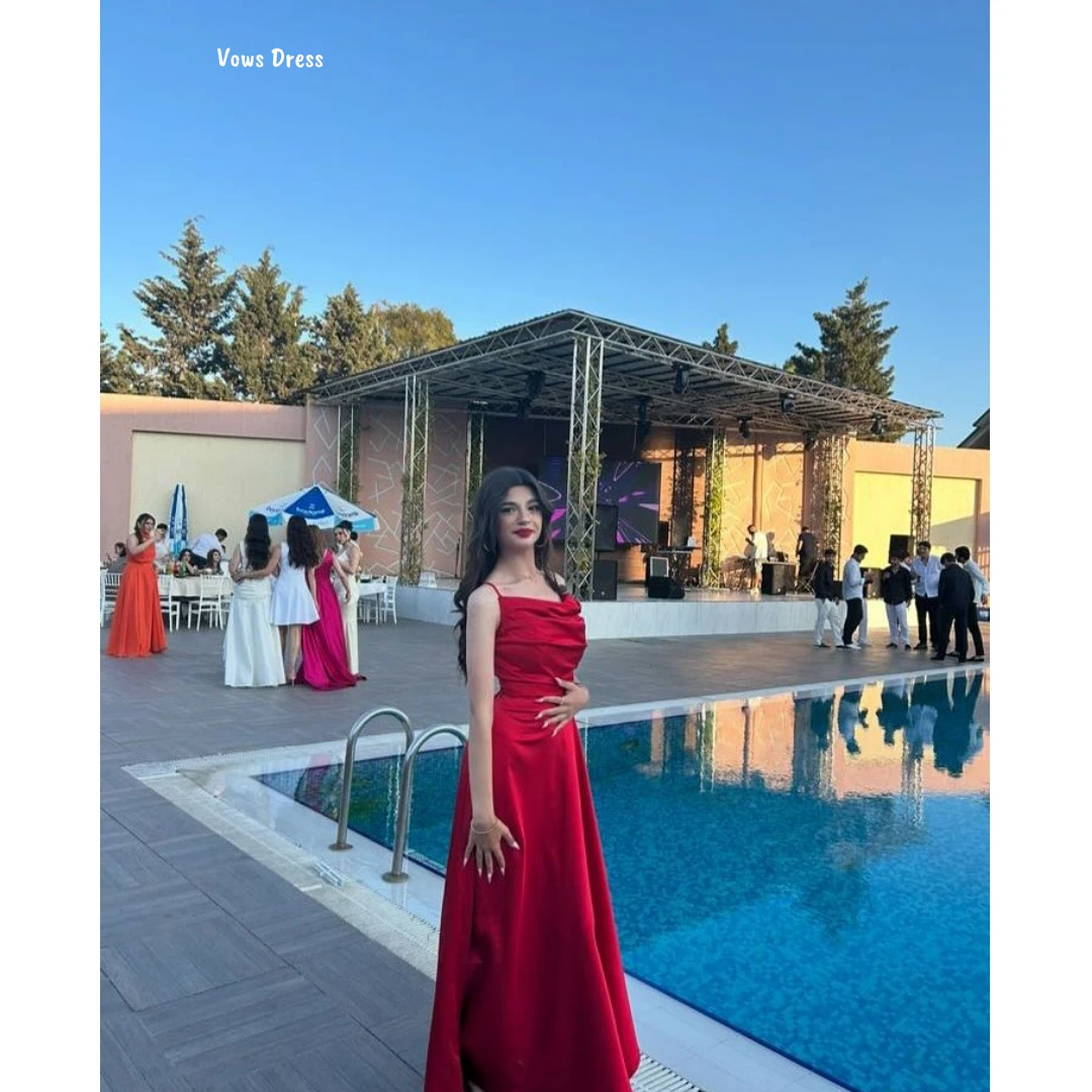 

Vows Custom Made Women's Prom Dress 2025 Candle Evening Dresses Woman Elegant Luxury Prom Dresses for Special Occasions Line A