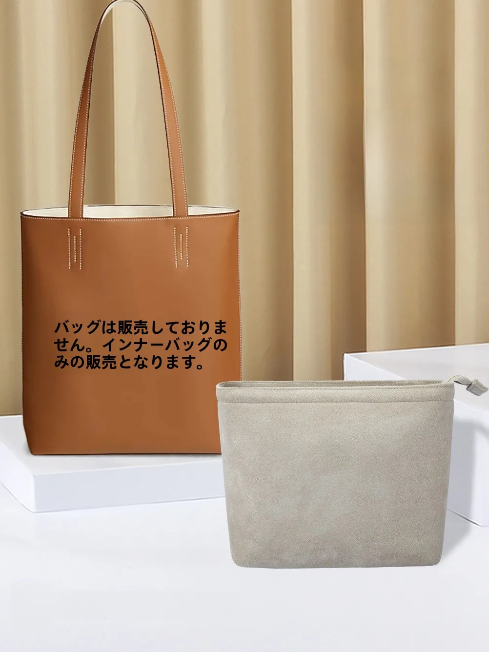 organizer-per-borsa-a-doppio-lato-in-velluto-scamosciato-tinta-unita-accessorio-interno-per-borsa-da-donna