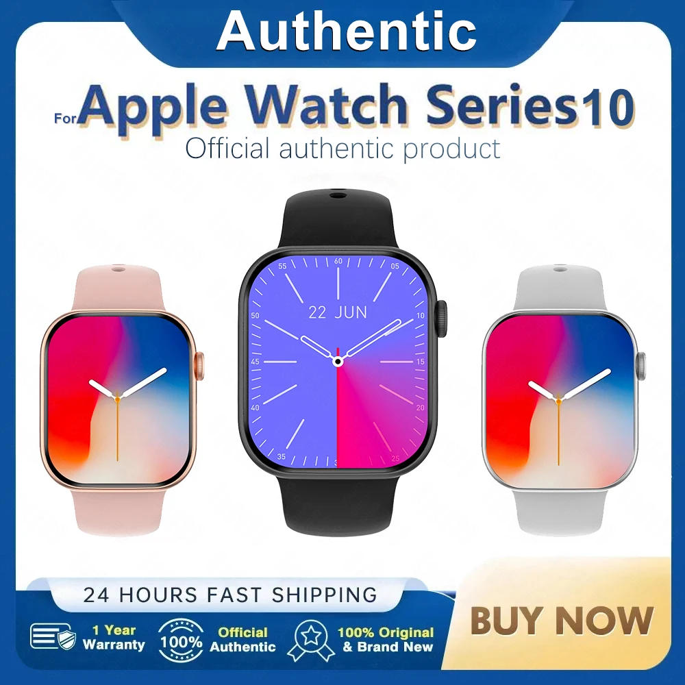 

New Watch 10 Smart Watch Men Body Temperature BT Call NFC Always on Display GPS Sport Watches Women smart watch For ISO&Android