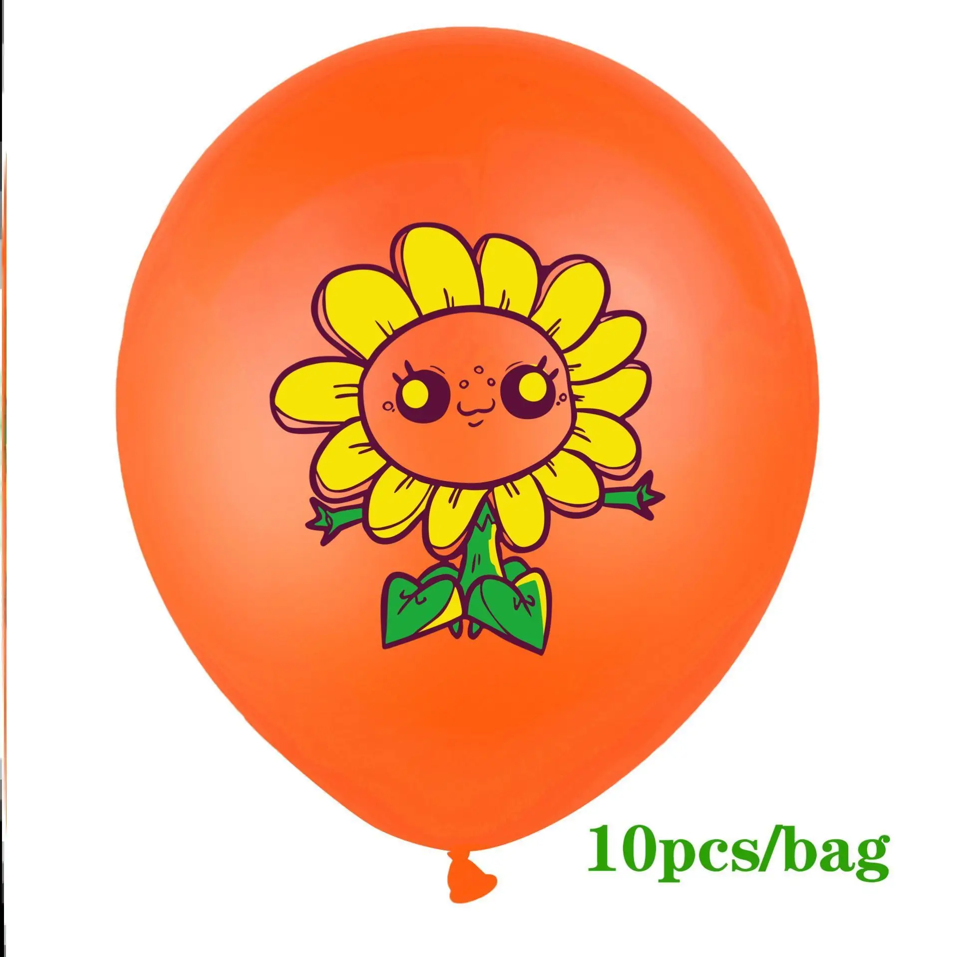 Plants Vs Zombies Birthday Themed Balloon Children's Body Party Decorations Scene Layout Background Wall