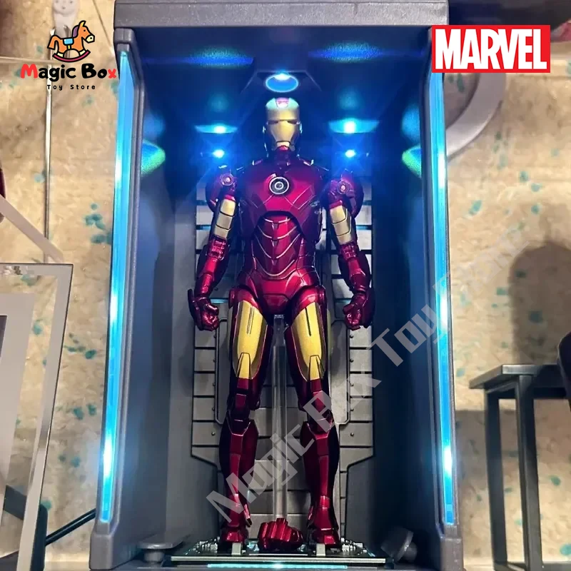 

Marvel Iron Man Mk1-7 Mark Hall Of Armor Set Of 1-7 Action Figure Avengers Tony Stark Legends Zd Modeldoll Toys Christmas Gift