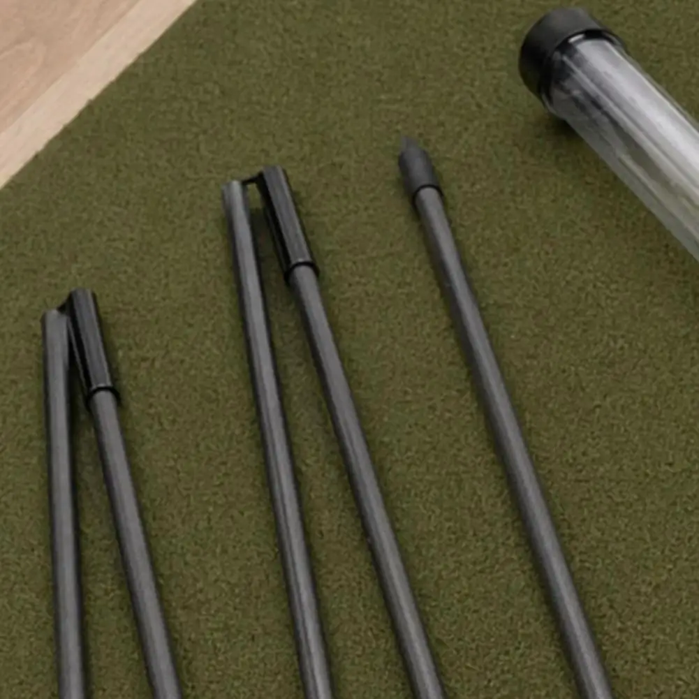 Collapsible Golf Alignment Stick Telescopic Golf Swing Direction Indicator Rod Golf Practice Training Aid for Aiming Putting