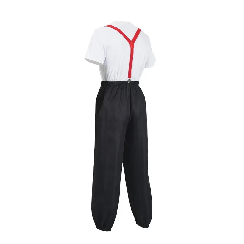 

Аниме Мистер Пиранха, белый костюм, футболка, комбинезон, летний наряд унисекс, костюмы для ролевых игр