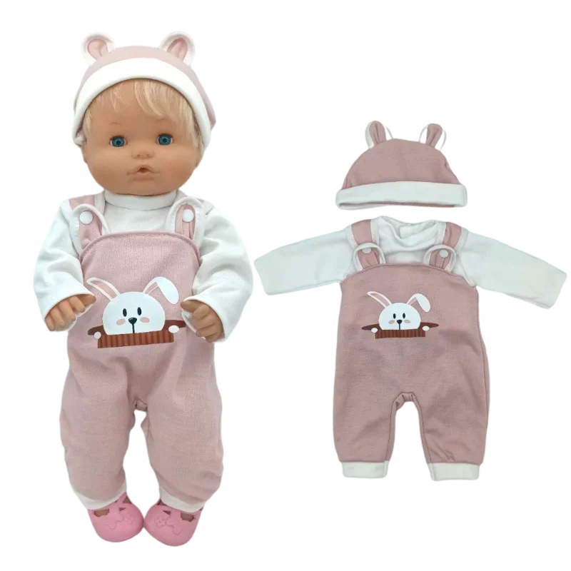 Reborn Baby Doll Rompers For 38 Cm Nenuco Doll Clothes Ropa Y Su Hermanita Toys Outfits