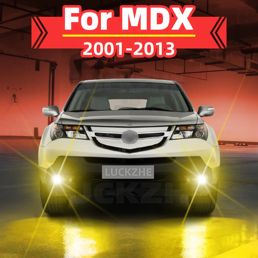 

2pcs LED Fog Light For Acura MDX Accessories 2001 2002 2003 2004 2005 2006 2007 2008 2009 2010 2011 2012 2013