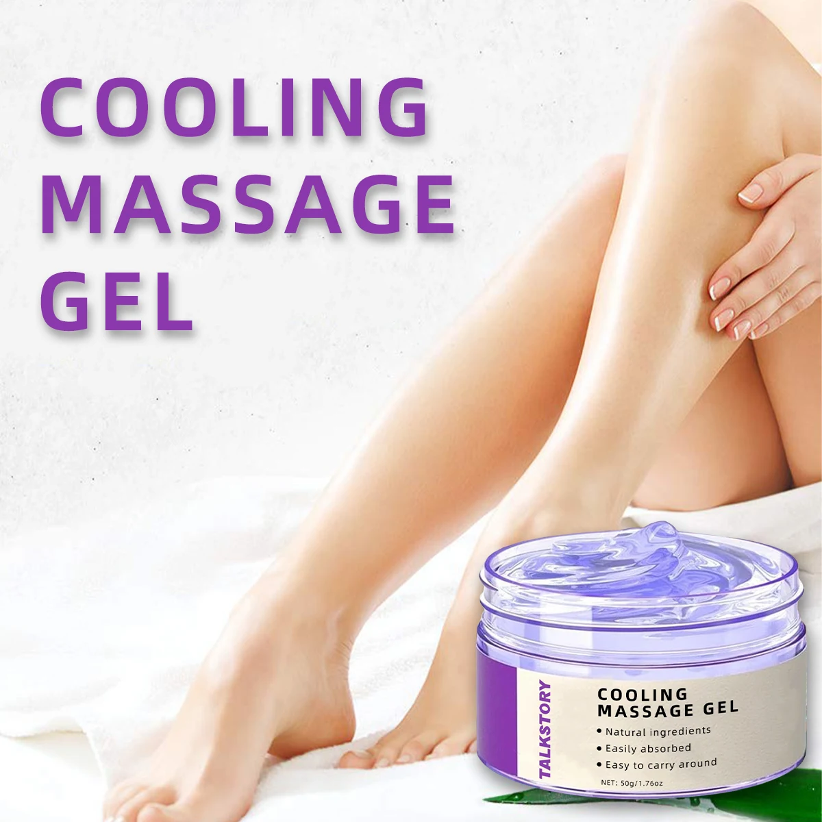 TALKSTORY คูลลิ่ง ซูทติ้ง เจล บอดี้ แคร์ คอสเมติก สำหรับข้อต่อ เข่า ข้อศอก ไหล่ ใช้ภายนอก