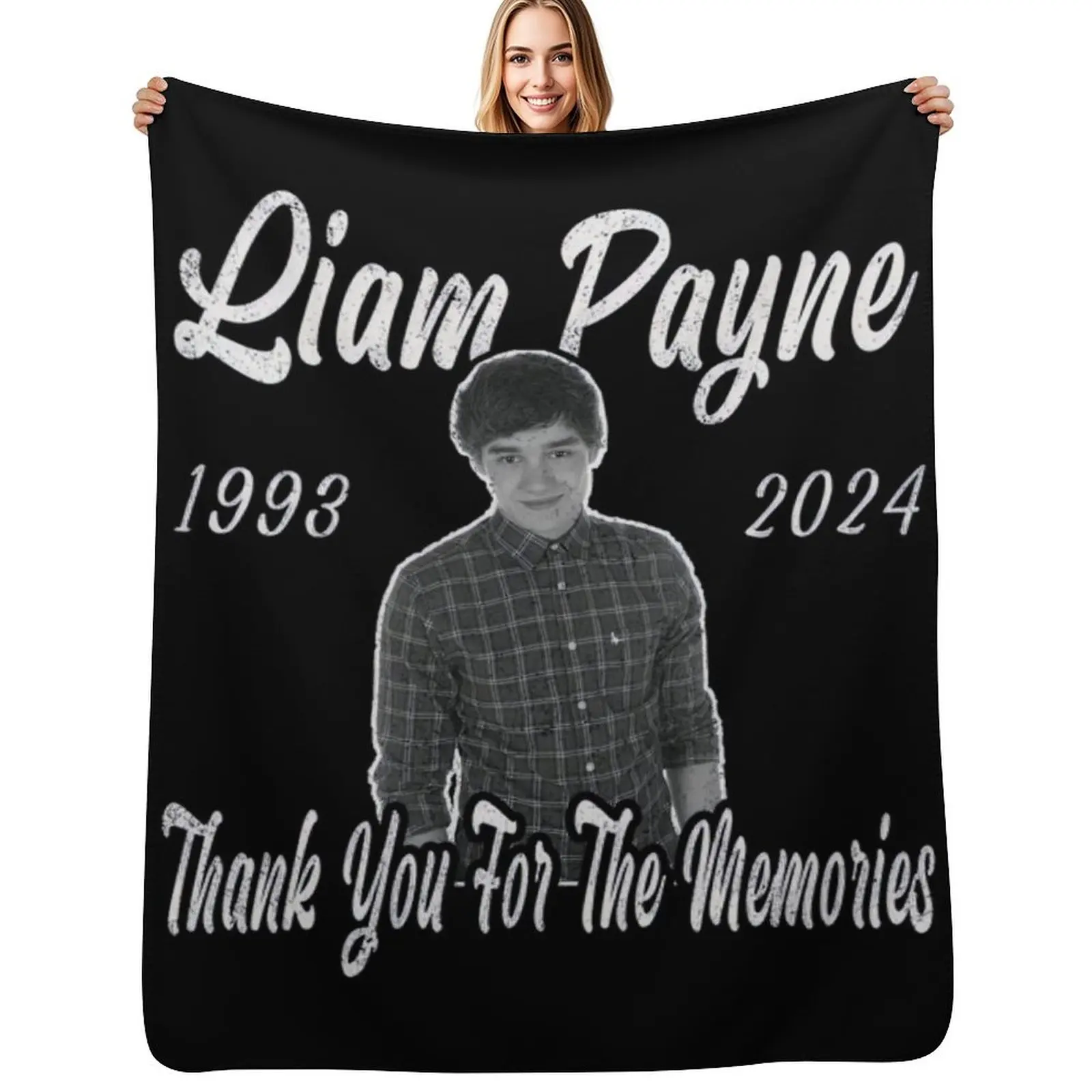 

Thank You For The Memories 90s Throw Blanket Decorative Soft Throw Blanket for Couch Sofa