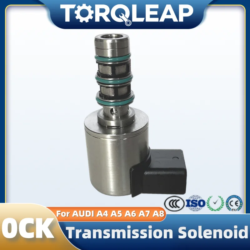 For AUDI A4 A5 A6 A7 A8 0CK DL382 Automatic Transmission 1Pcs Solenoid Valve Car Accessories Auto Parts