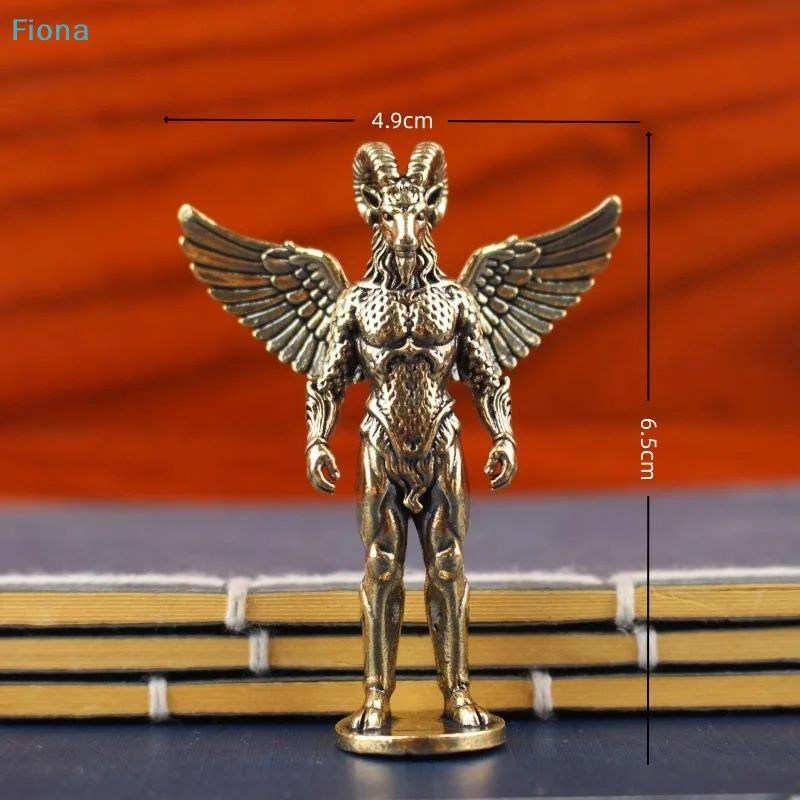 ✔Brass Devil Mini Figures Set Brass Style Anime Collectible Statues Metal Model Ornaments DIY Decoration Craft