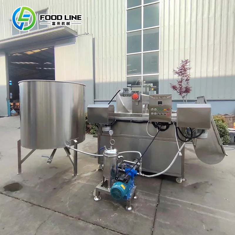 High Efficiency Stainless Steel Commercial Electric Heating Frying Machine