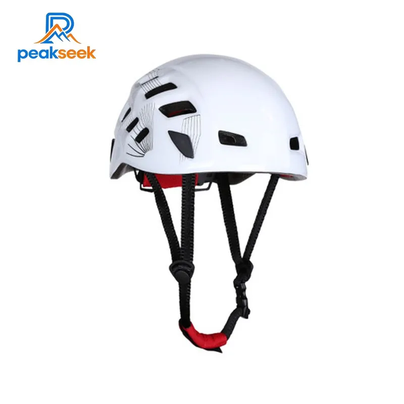 

Peakseek Multifunctional Outdoor Rock Climbing Helmet 57-62CM Adjustable Lightweight Safety Helmet