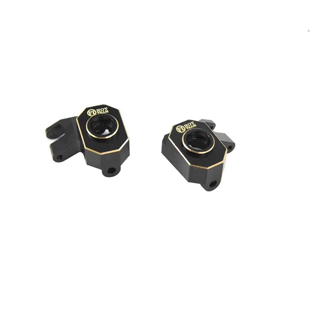 Hot Team Axial SCX10 PRO Brass Steering Knuckles (Golden Black)