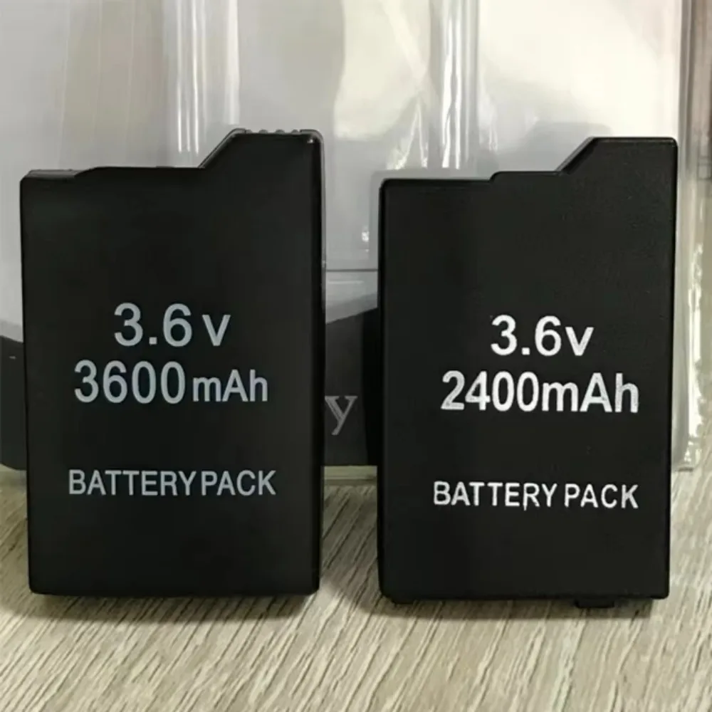 Bateria litowa 2400/3600mAh do konsoli PSP-2000, PSP-3000, PSP-300 Slim – trwała, bezpieczna bateria zamienna do przenośnej konsoli do gier.