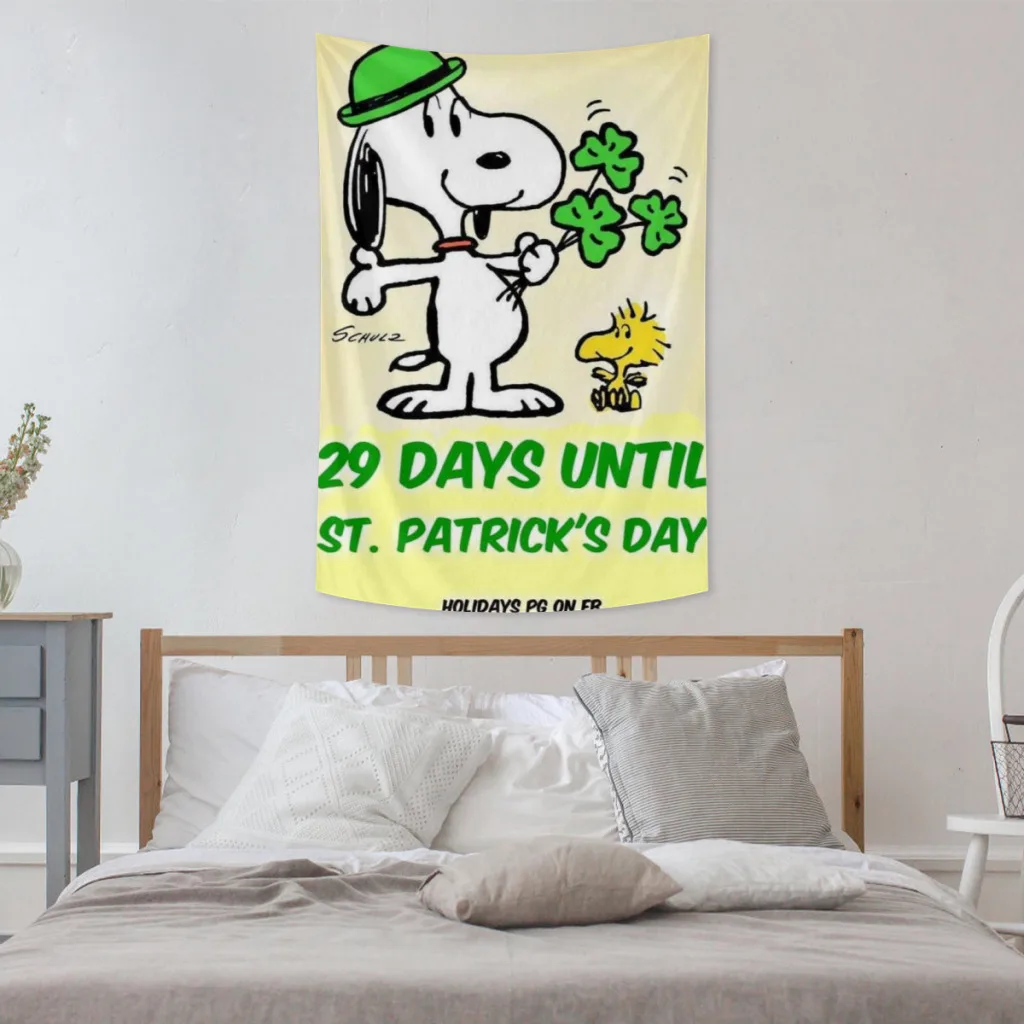 

Snoopy Peanuts Tapestries Room Decoration Items Home Décor Bedroom Wall Decorating Cloth