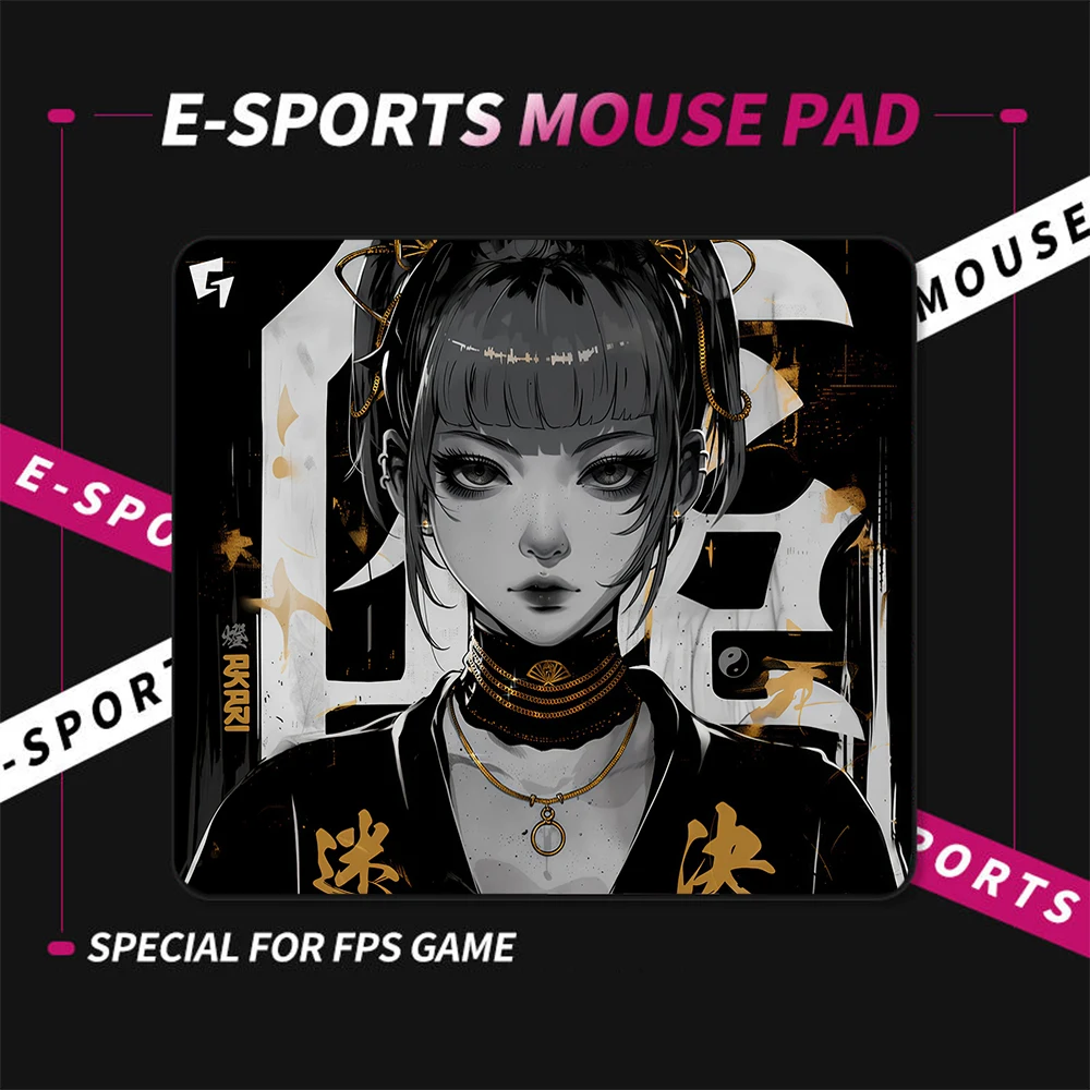 

Akari Gaming Mouse Pad 45x40CM Balance Mouse Mat Gamer Professional E-Sports Gaming Mousepad Premium Non-Slip Computer Desk Mat