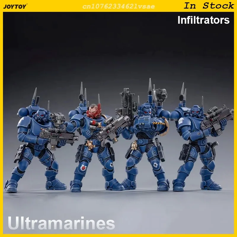 JOYTOY Ultramarines Infiltrators 1/18 ตัวเลขการกระทํา 12 ซม.Joint Movable Action Figure Warhammer 40K อะนิเมะของเล่นสะสมของขวัญ