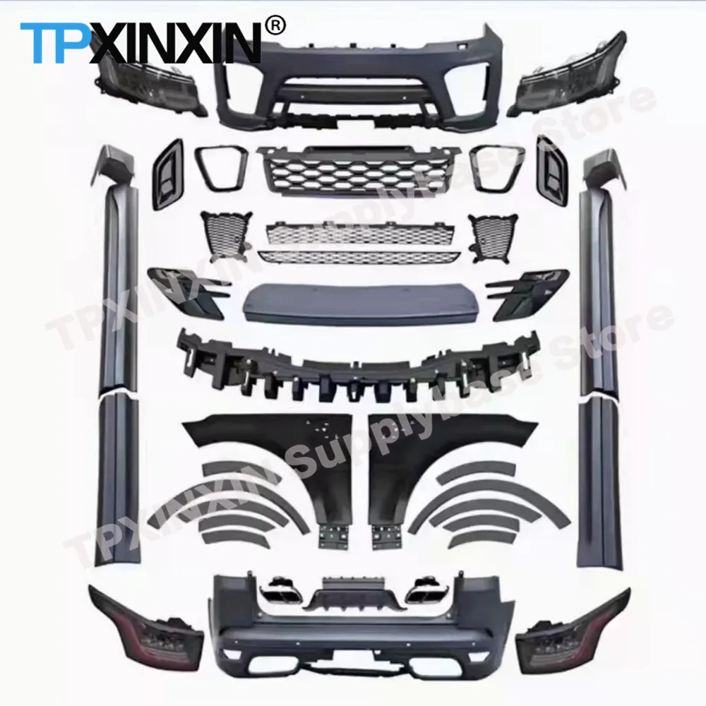 Upgrade Automotive Car Parts For Land Rover Range Rover Sport 2014 2015 2016 2017 OE SVR Wide Body Kit Surrounded Diffuser Frame