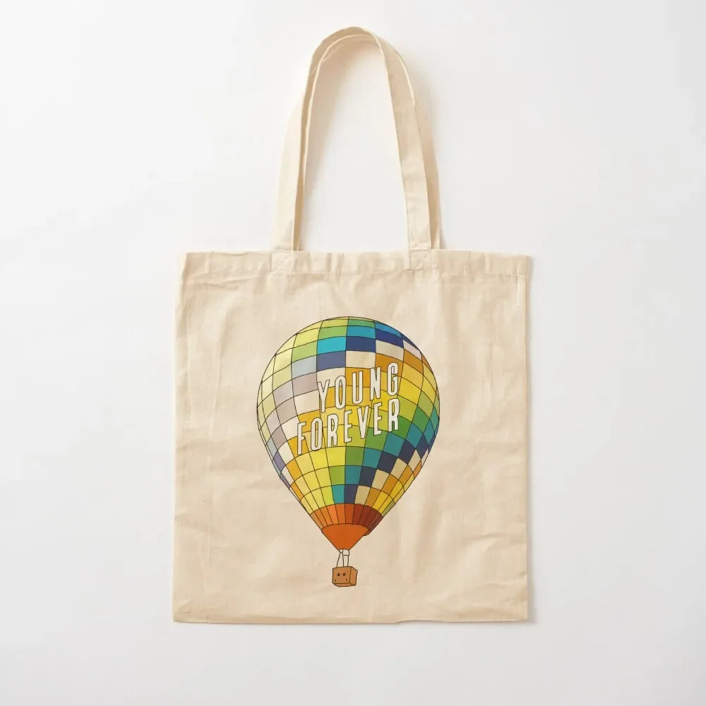 

Young Forever Balloon Tote Bag tote bag men Women's handbag Tote Bag