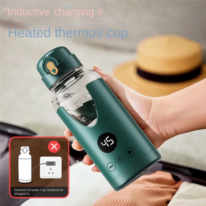 

220ML Wireless Portable Electric Kettles Thermal Cup Make Tea Coffee Travel Boil Water Keep Warm Water Kettle