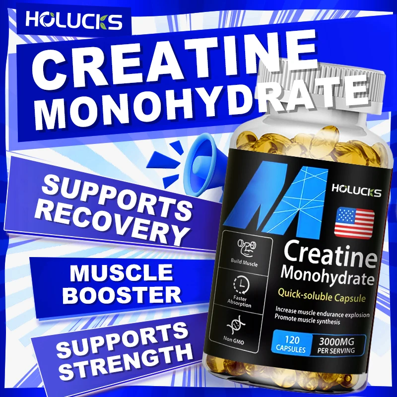 

Creatine Monohydrate 3000 мг — улучшает энергию и выносливость, увеличивает мышечную маслу и спортивную производительность.