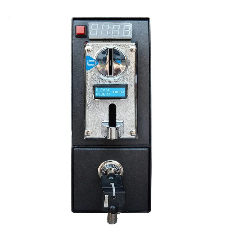 220V coin-operated timer control board with 616 multi-coin selector receiver