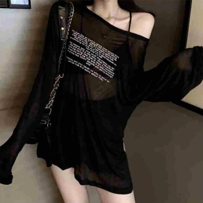 2025 New Korean-style Stylish, Thin, Breathable, Long-sleeved, Sun-protective, Versatile and Slimming T-shirt Top for Women