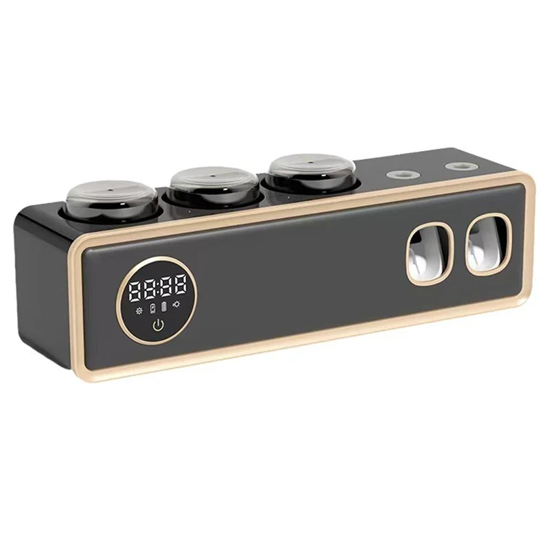 

B59B-УФ-держатель для зубных щеток, глубокая соковыжималка, энергетическая зарядка через USB, быстросохнущая настенная ванная комната