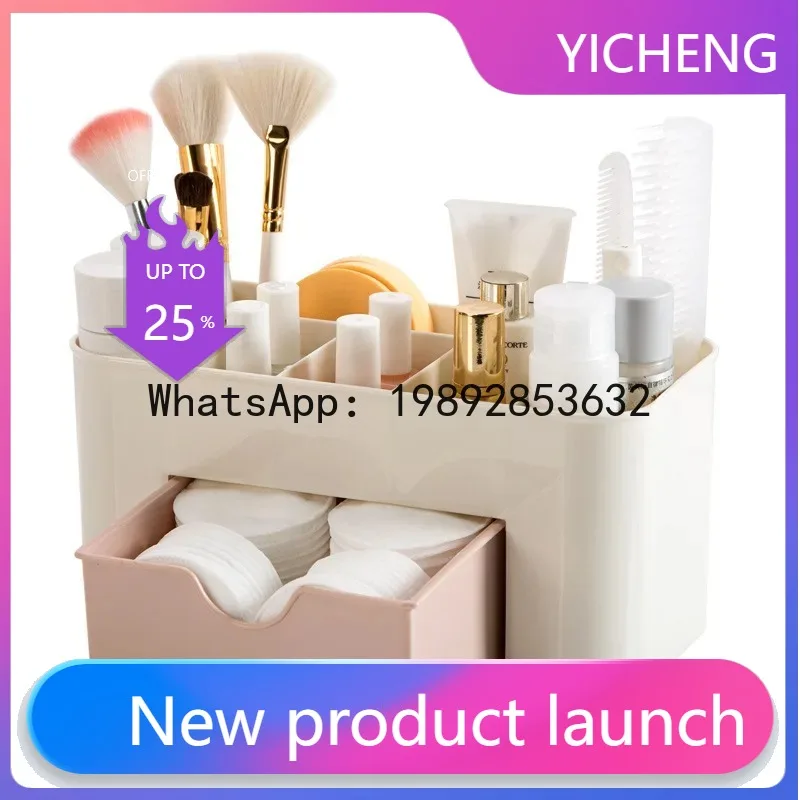 

LYY Nails Art Plastic Organizer Container Gel Polish Remover Cleaning Cotton Pad Swab Box Storage Decoration Accessories Tool