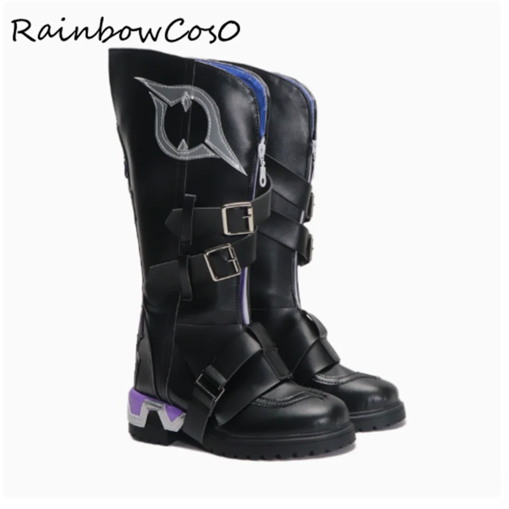 Ororon Genshin Impact Cosplay Shoes Boots Anime RainbowCos0 Christmas Game Anime Halloween W4403