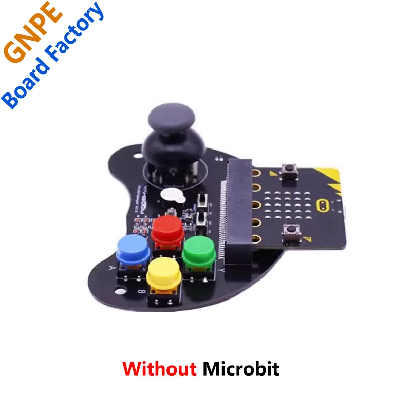 Zestaw karty rozszerzeń przycisku joysticka Microbit Bezprzewodowy zdalny programowalny gamepad