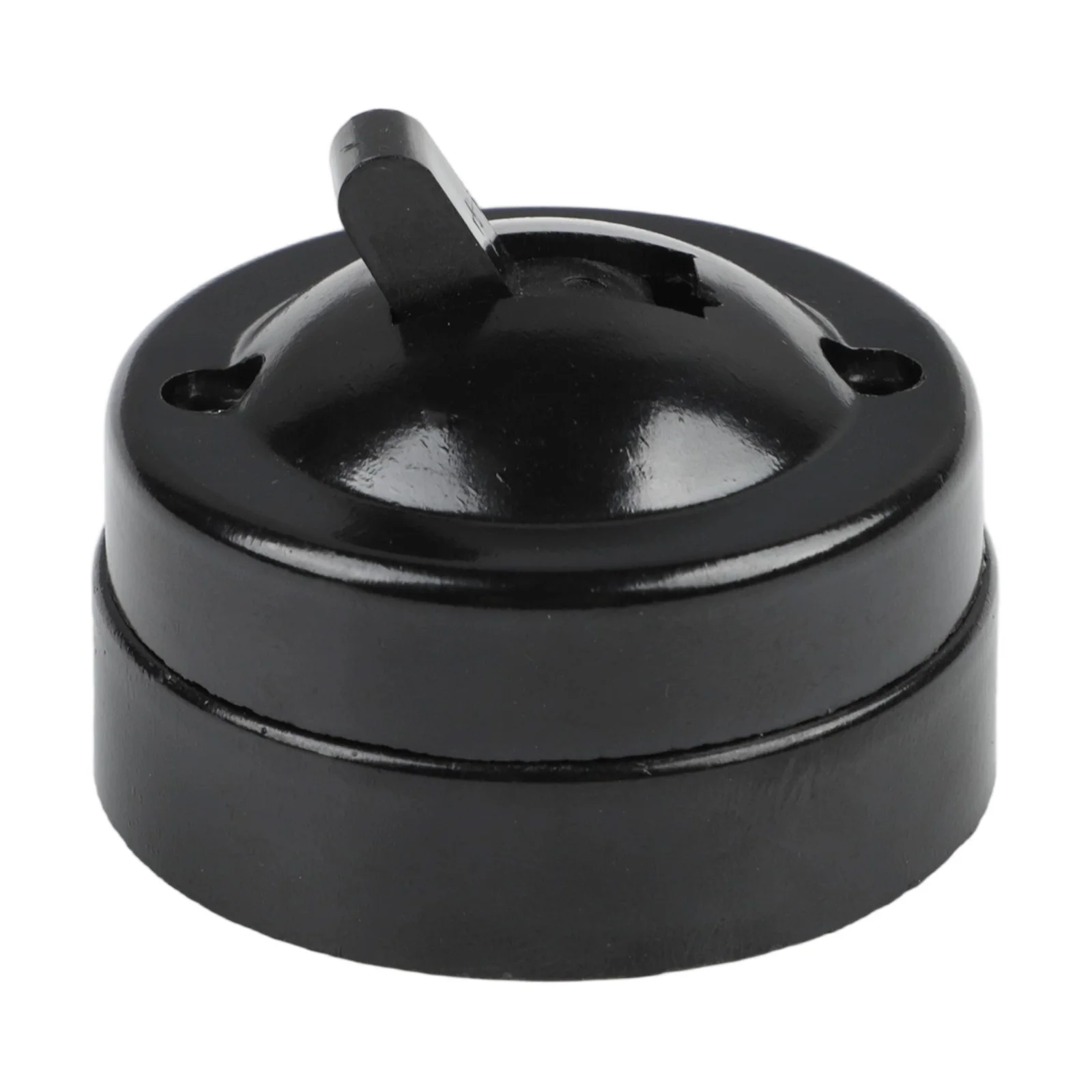 Round Single Control Wall Switch with Retro Aesthetic Designed for Standard 220-250V AC Household Lighting Setups