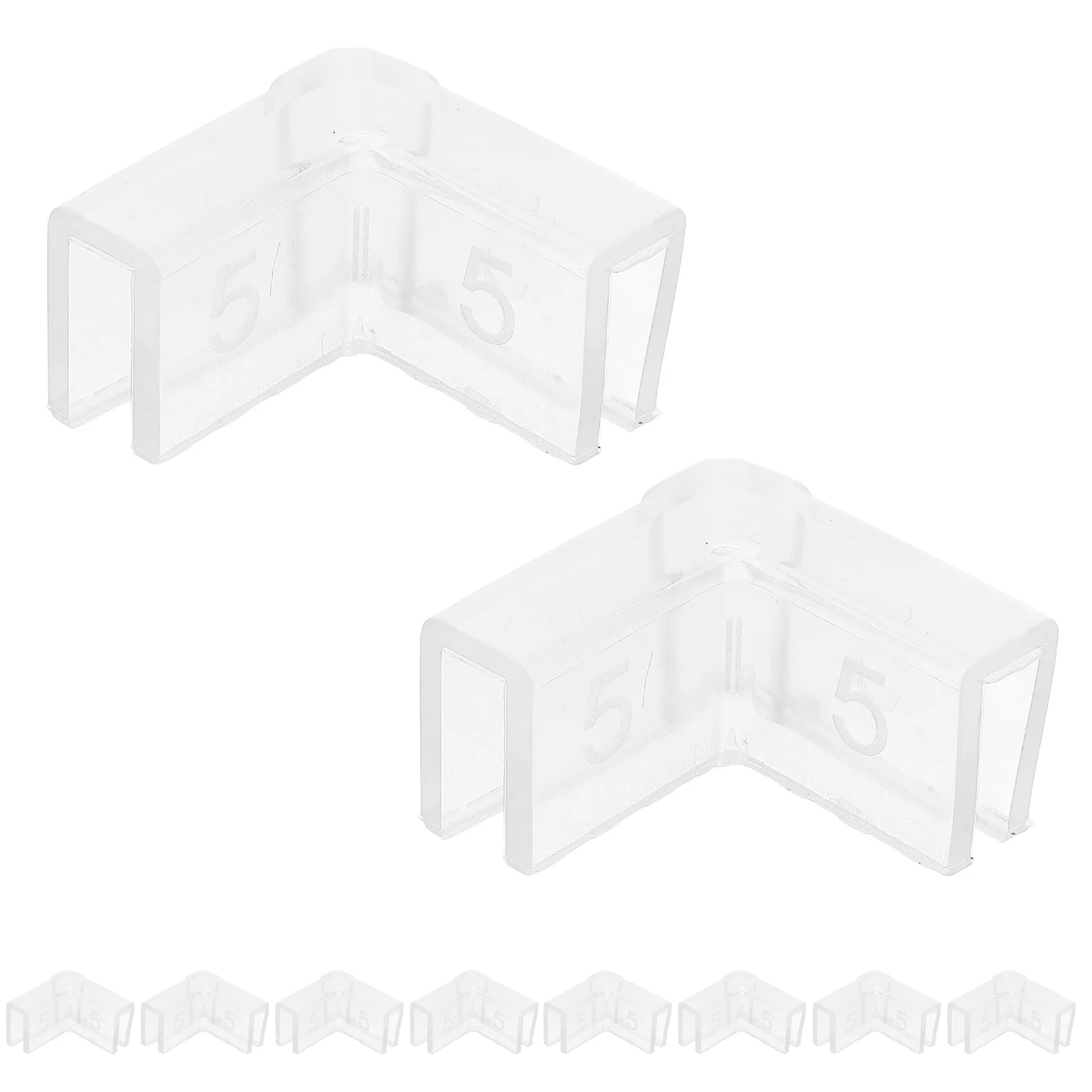 

10pcs Anti-collision Corner Guards for Aquarium Durable ABS Clear Protectors Babyproofing Edge Bumpers Home Safety Furniture Pet