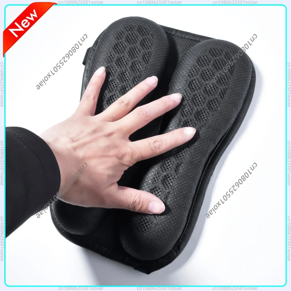 Motorbike Saddle Breathable Motorcycle Air Cushion Soft Motorcycle Rear Seat Pad Motorbike Accessories for Summer Riding Cycling