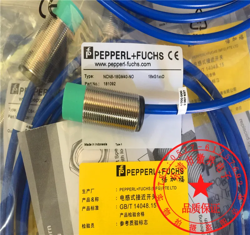 

NBN8-18GM50-NO NBN8-18GM40-NO P+F Датчик приближения, новое высокое качество