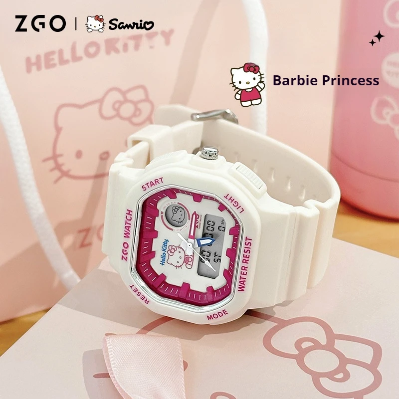 Watch Sanrio Cinnamoroll Electronic Watch Girl Students Junior High School Girls Co-Signed The Movement Niche Children\'S Gift