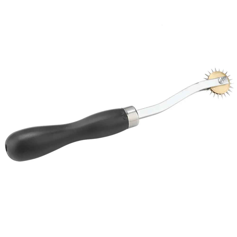 Convenient Sharp Teeth Tracing Wheel Practical Durable Stitch Wheel Sturdy Portable Leather Tool Leather Craft