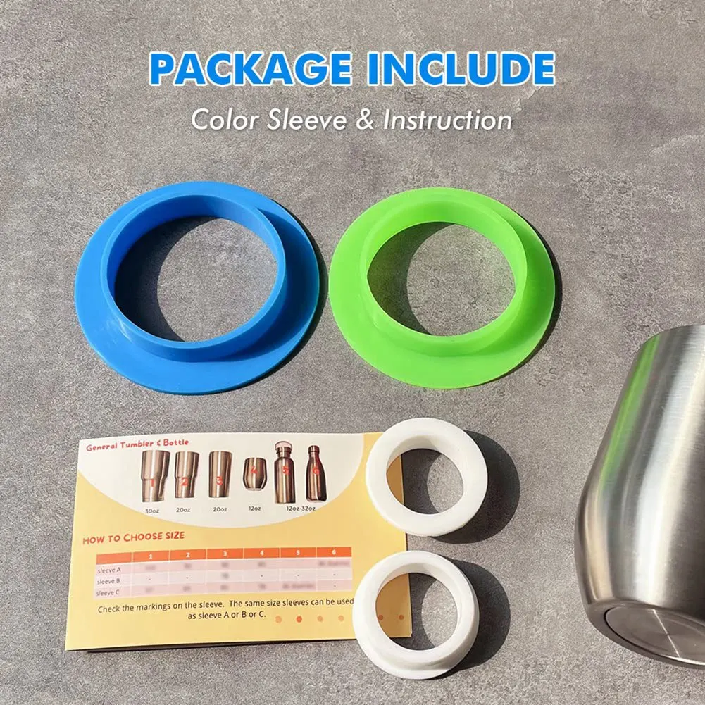 ABHU Epoxy Paint Flat Cup Covers, Tumbler Protection For Epoxy Rim,DIY Resin Epoxy Kit, Clean Cup Rim Accessory Kit -4 Pieces