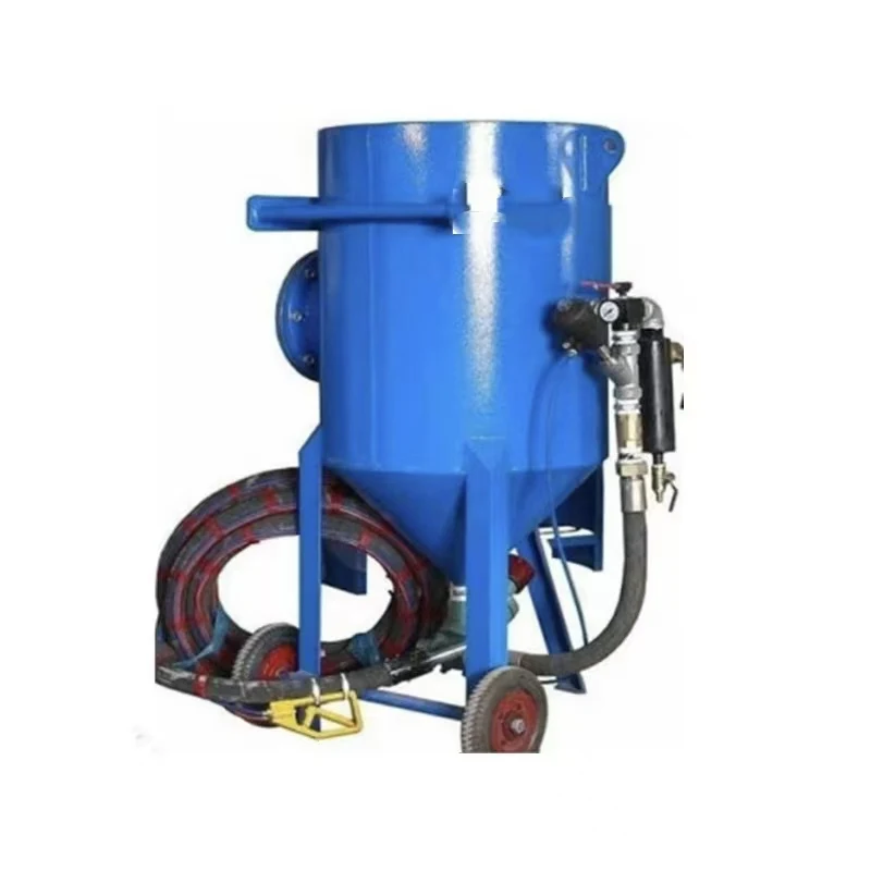 Small Rust Removal Sandblasting Machine Gun Outdoor Mobile Operationsandblasting Refurbishment Paint Removal Industrial Machine