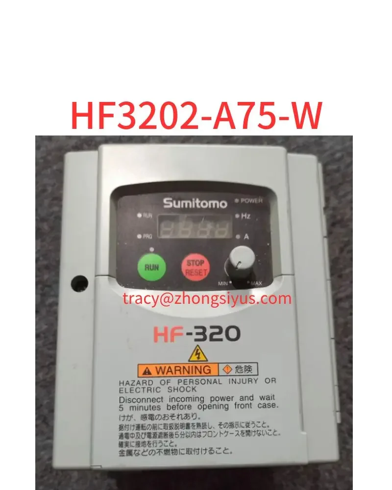 

Second-hand inverter HF3202-A75-W 0.75 kw 220V, function package