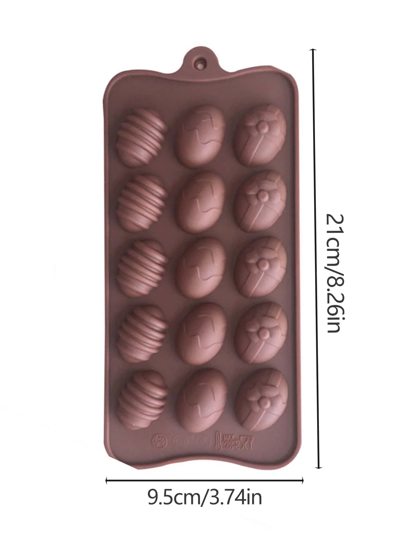 1pcs Handmade Chocolate Candy Mould Jelly Pudding Ice Mold Egg Shape Silicone Moulds Baking Tool Easter Day Party Decor