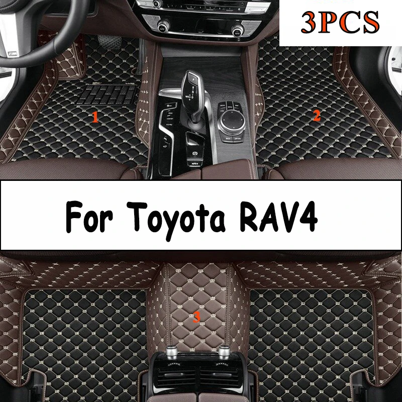 

Car Floor Mats For Toyota RAV4 2013 2012 2011 2010 2009 Car Floor Mats Decoration Waterproof Carpets Auto Interior Styling Rugs
