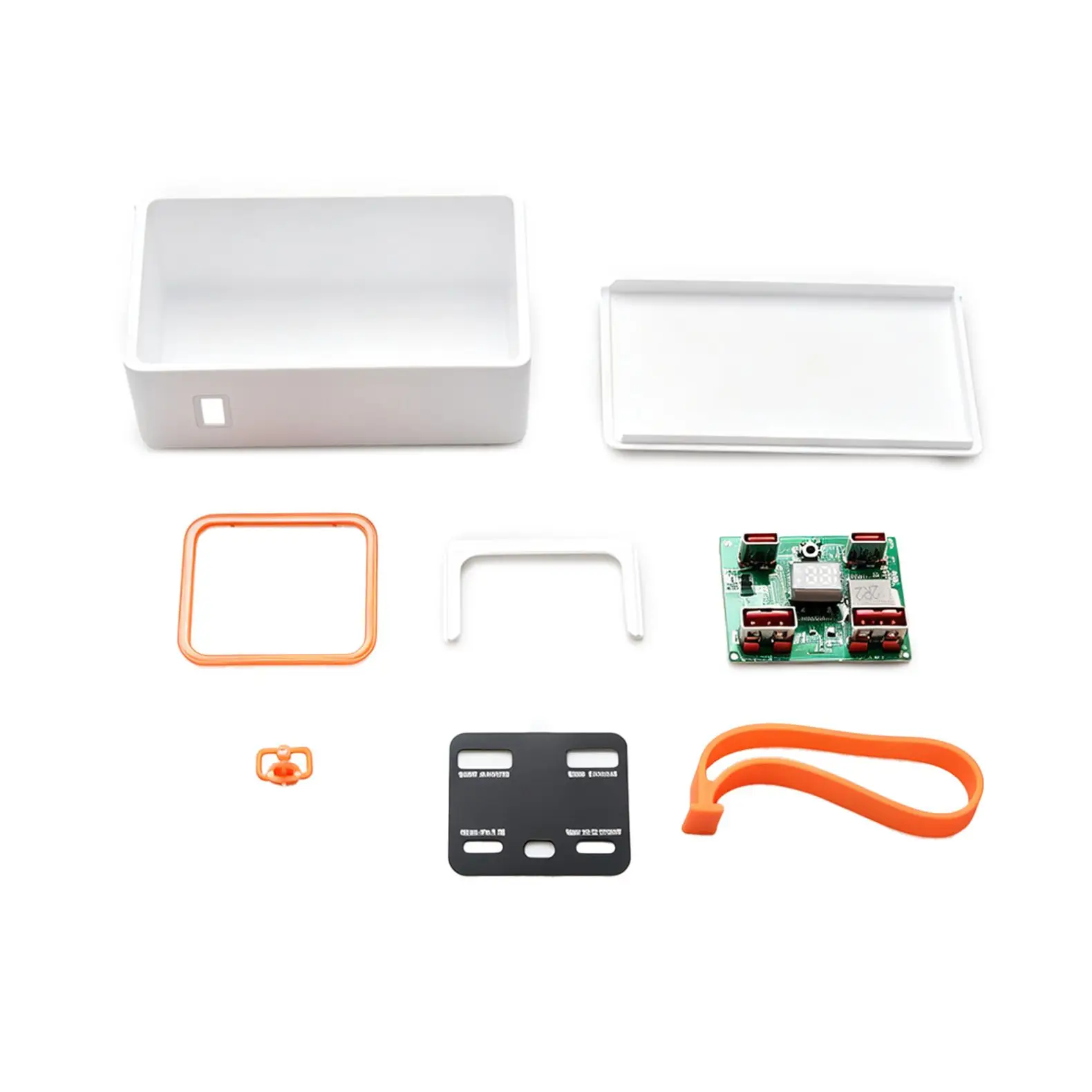 4 Slots 21700 Battery Power Bank Case Fast Charge For Mobile Phone Charging Soldering DIY Battery Storage Boxes With LCD Display