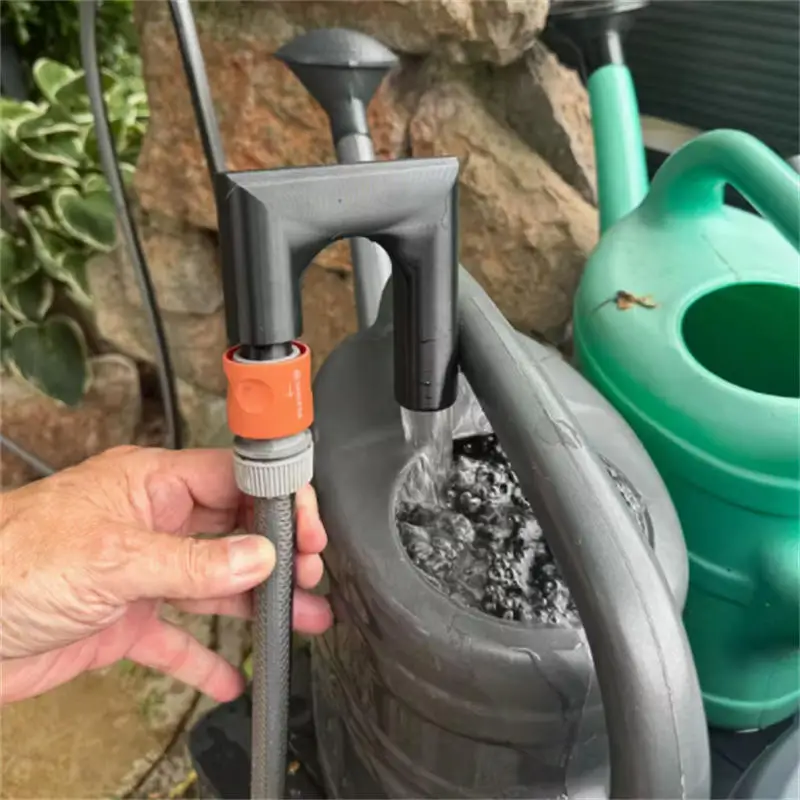 3D Printed Garden Water Pipe Hook Pool Hose Nozzle Fixed Bracket Irrigation Pipe Wall Hanging Holder Clip